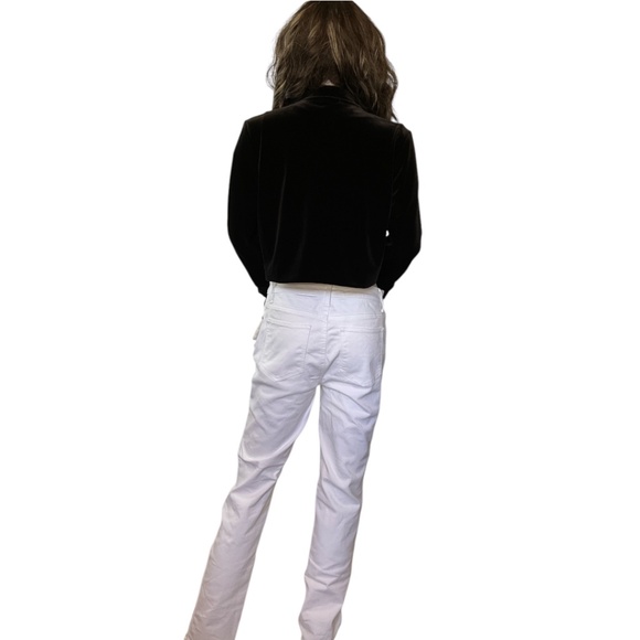 Forever 21 Velvet Neck Tie Cardigan Shrug - Picture 5 of 10